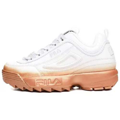 FILA Disruptor 2 Comfortable Low top Running Shoes Women's White