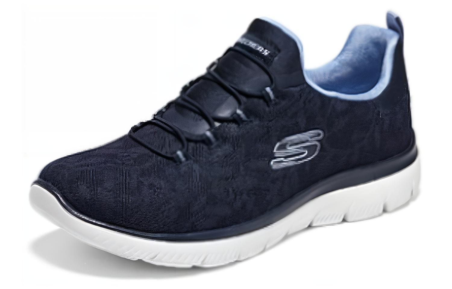 Skechers Summits Lace Up Low top Running Shoes Women’s Blue