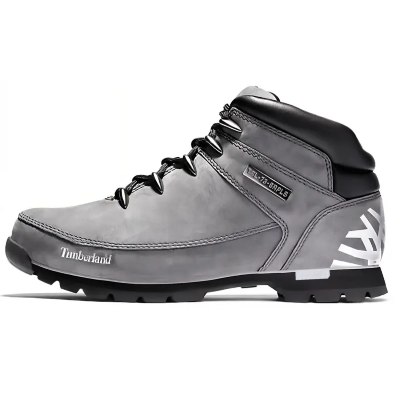 Timberland Euro Sprint Abrasion Resistant Cushioning Short Mountaineering Boots Men's Gray