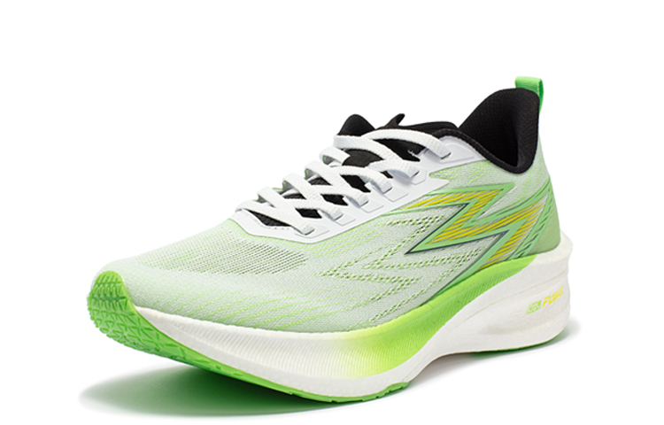 361° Flame 1.5 Low top Training Sprint Running Shoes Unisex White Green