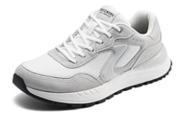 Skechers Cushioning, Wear Resistant Low top Running Shoes Women’s White Gray