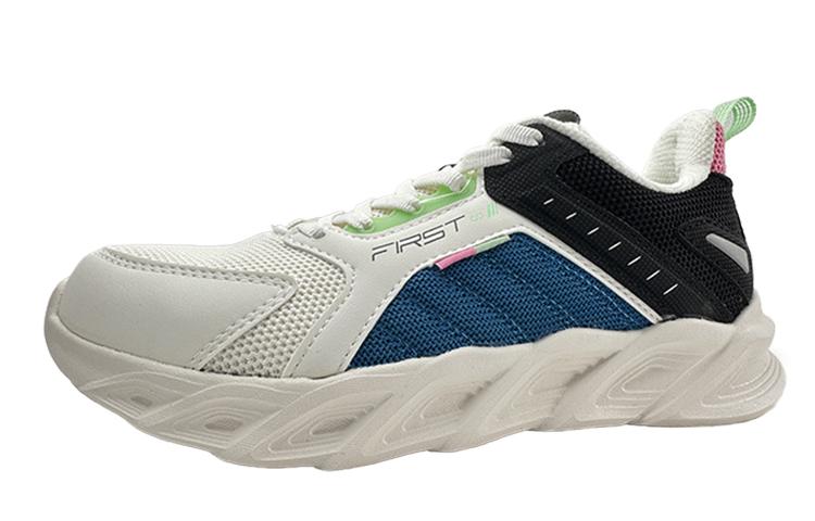 361° Abrasion Resistant Breathable Low top Running Shoes Women’s White Blue