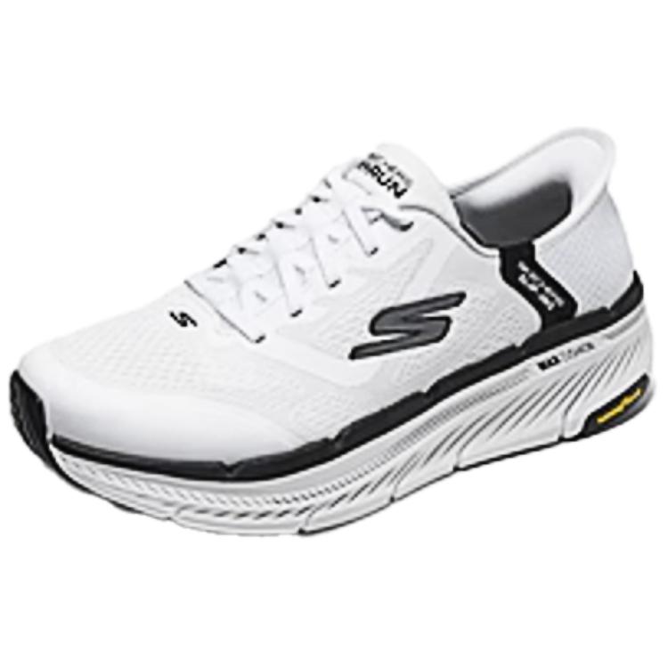 Skechers Max Cushioning Premier 2.0 Cushioning, Wear Resistant Low top Running Shoes Men’s White Black