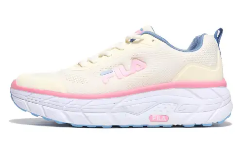 FILA Low top Running Shoes Women's White Pink Blue