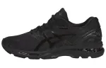 Asics GEL Nimbus 20 Sports Textile, Synthetic Leather Low top Running Shoes Men's Black