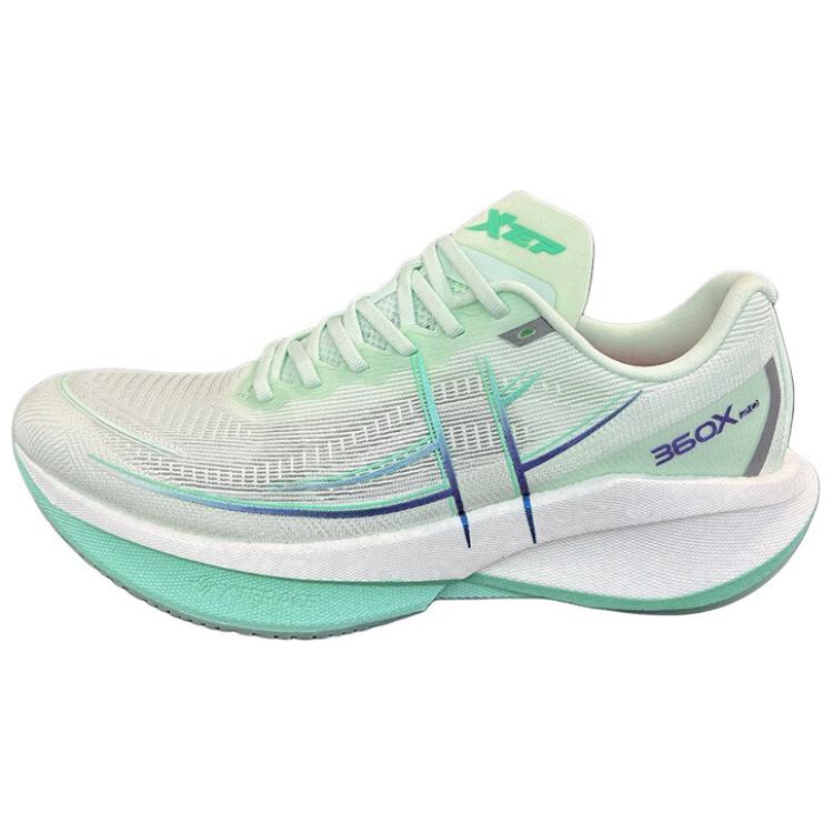 XTEP 360X 2.0 Fabric Low top Marathon Training Running Shoes Men’s Green
