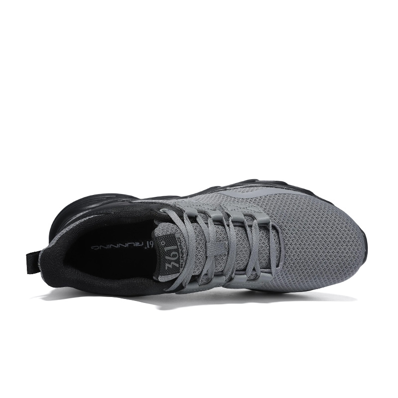 361° Cushioning Breathable Lightweight Low top Casual Running Shoes Men’s Graphite Gray Obsidian Black