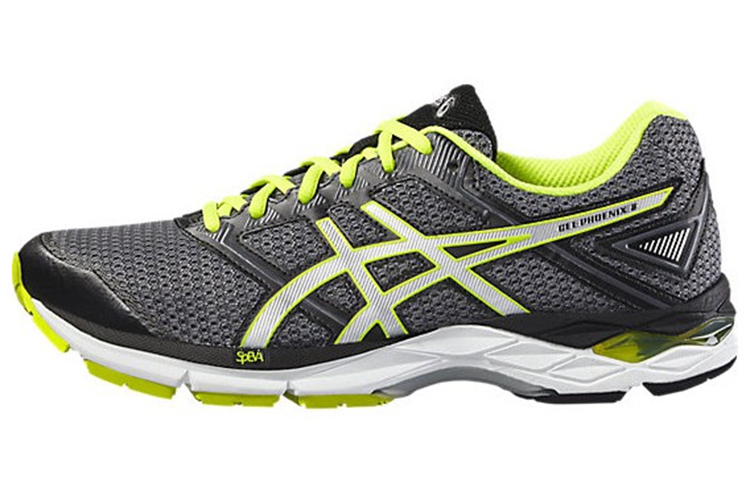 Asics Gel Phoenix 8 Comfortable Low top Running Shoes Men's Graphite Gray Silver