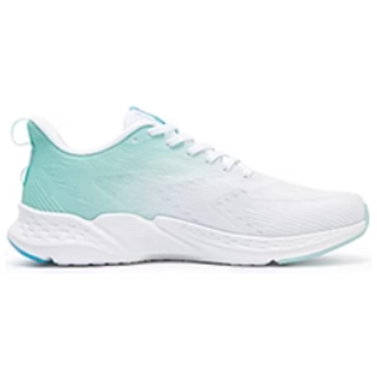 361° Cushioning Abrasion Resistant Cushioning, Wear Resistant Low top Running Shoes Men’s White Blue