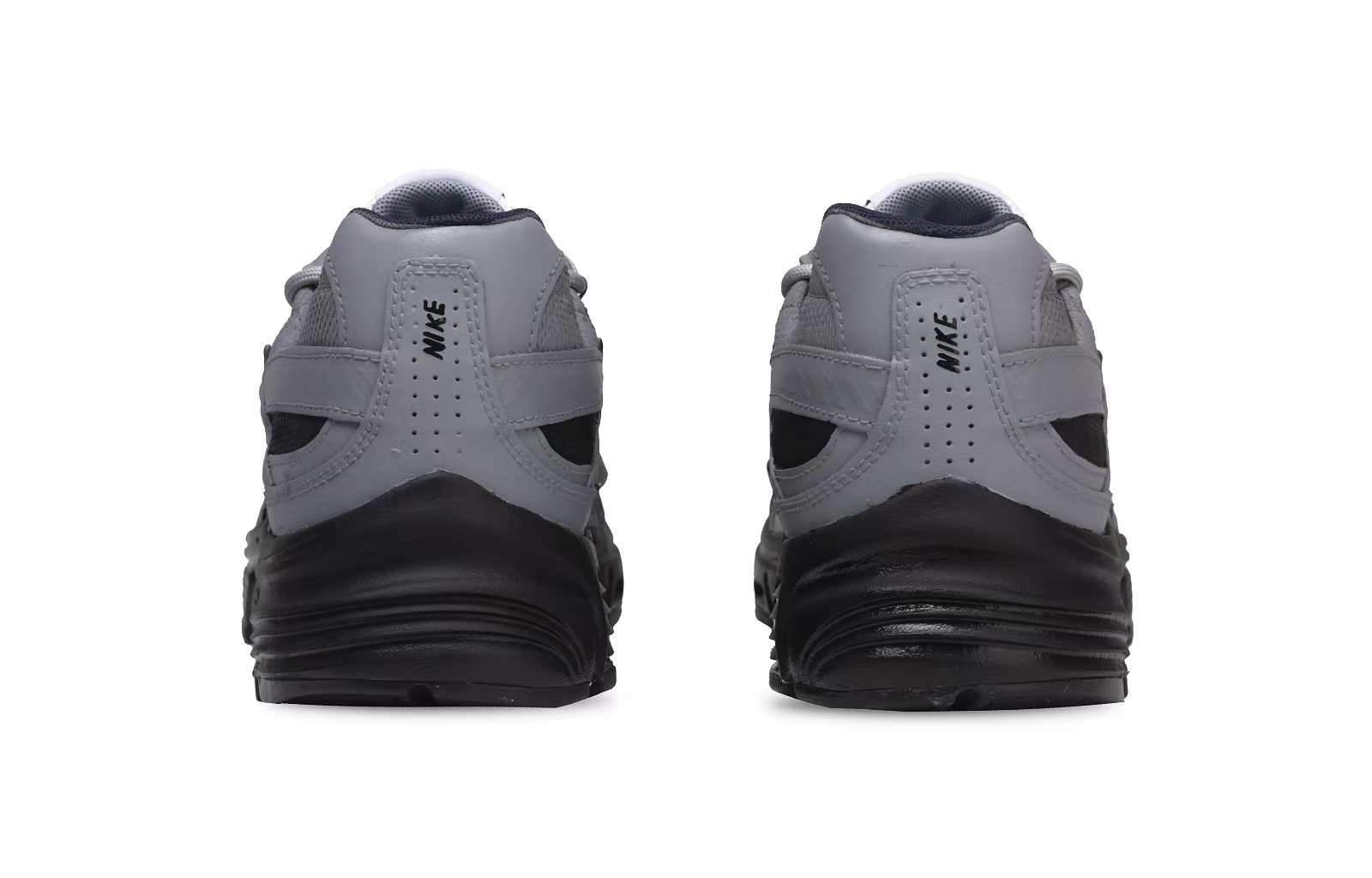Nike Initiator Cow Split Leather Cushioning Low top Casual Running Shoes Unisex Gray