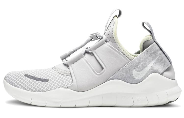 Nike Free RN Sports Daily Textile Synthetic Leather Shock Absorbing Anti-Slip Wear-Resistant Breathable Low-top Running Shoes Men's Gray