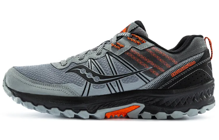 Saucony Excursion Hiking 14 TR Trail Running Abrasion Resistant Lightweight Support Low top Running Shoes Men's