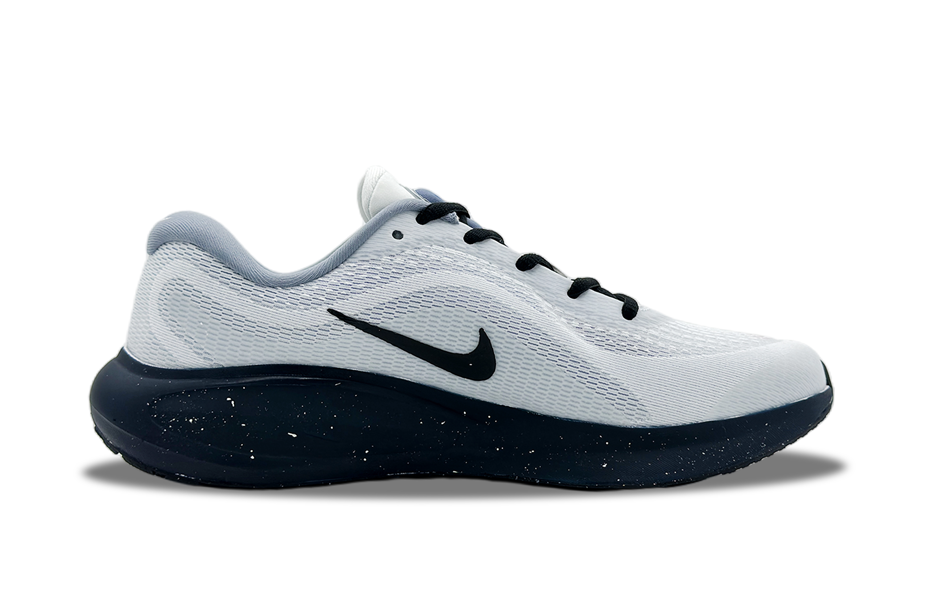 Nike Journey Run Abrasion Resistant Low top Running Shoes Men’s Black Gray
