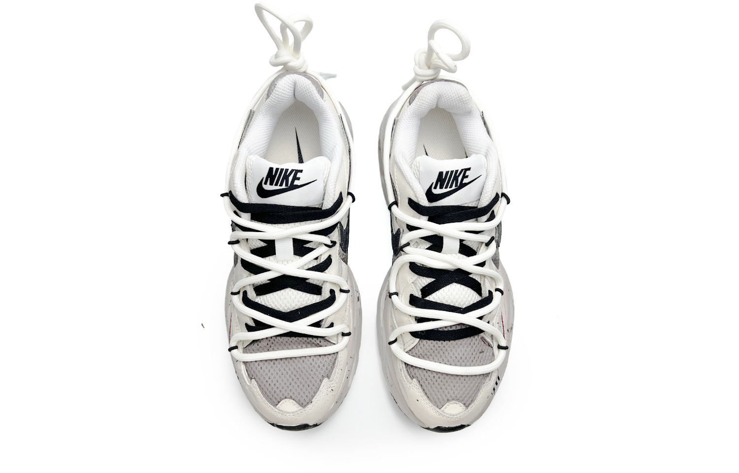 Nike Air Max Fusion Slip Resistant Abrasion Resistant Low top Casual Running Shoes Women’s Gray