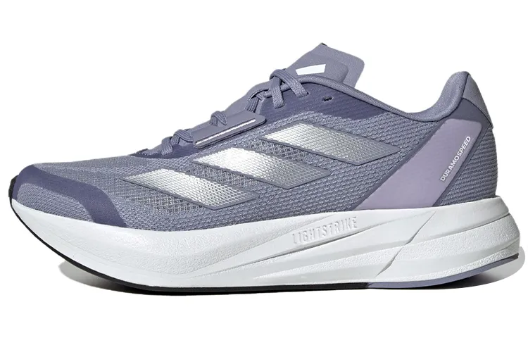 Adidas Duramo Speed Mesh Low top Training Sprint Racing Running Shoes Women's Purple Silver