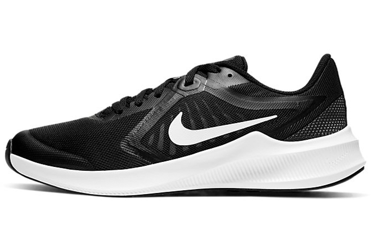 Женские кроссовки Nike Nike Downshifter 10 Logo (черно-белые)