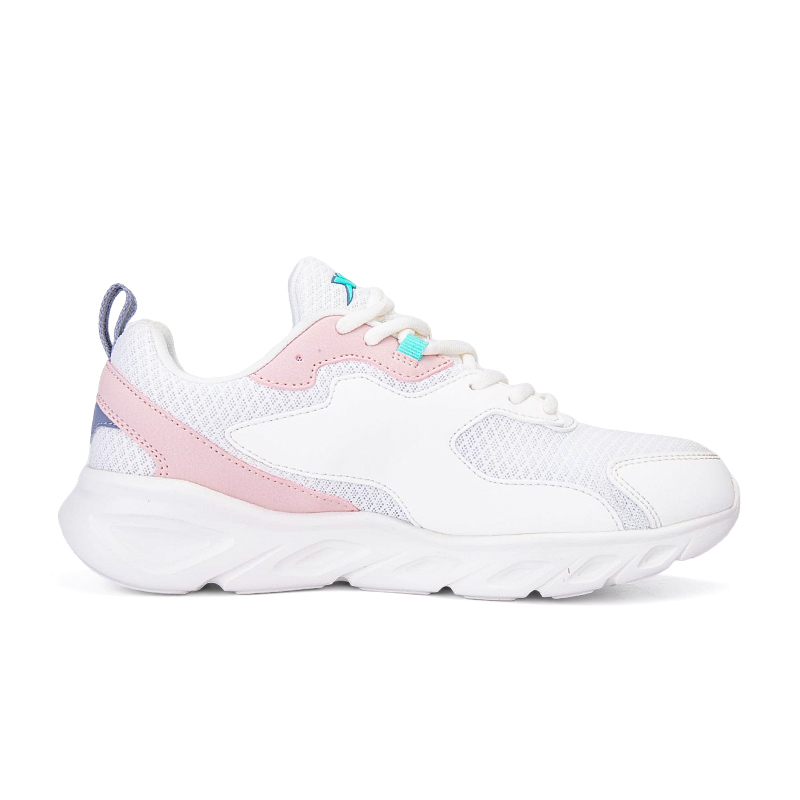 XTEP Cushioning, Wear Resistant Low top Running Shoes Women’s Pink White