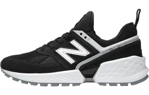 New Balance 574 Lifestyle 'Black White'
