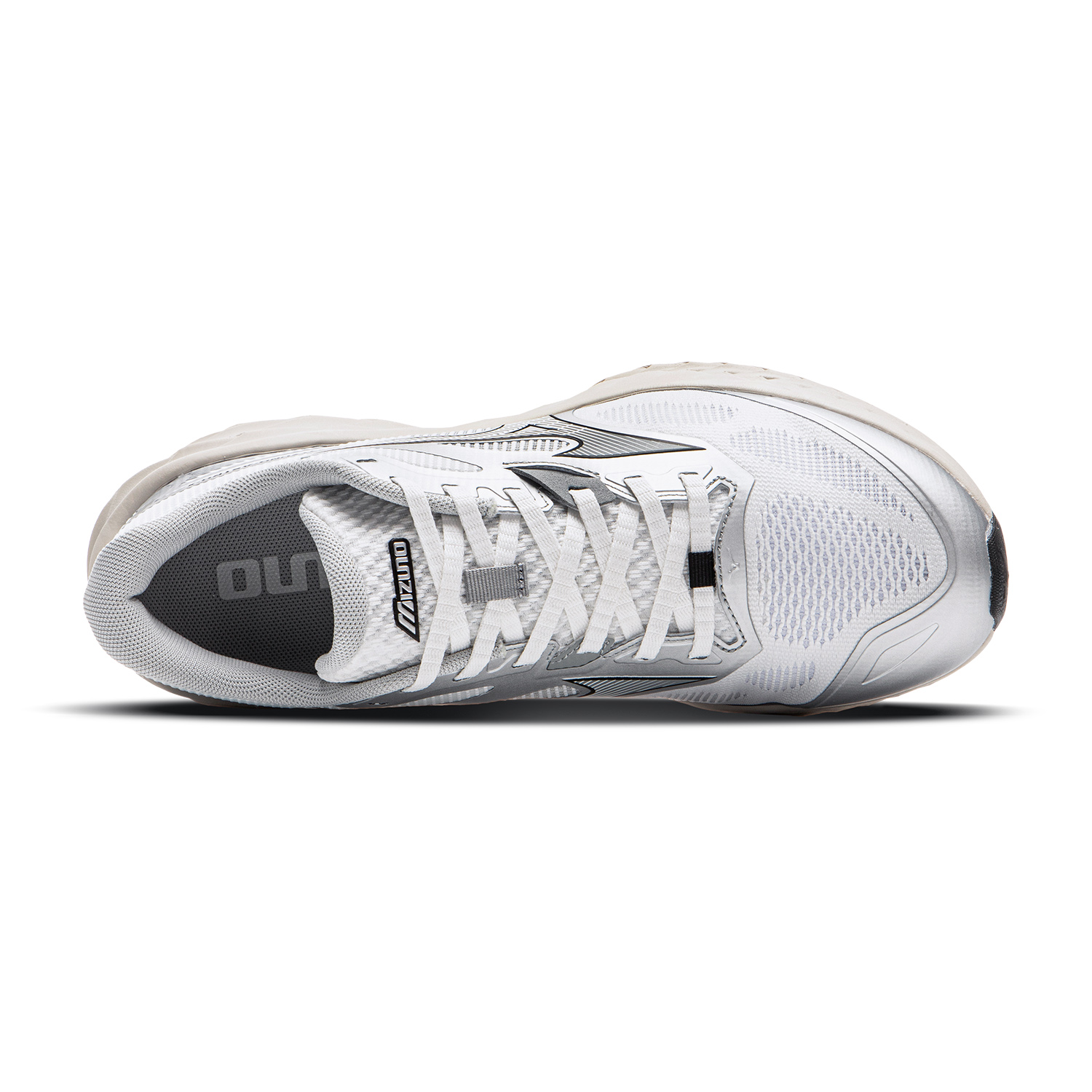 Mizuno ASTRO X Abrasion Resistant Low top Running Shoes Unisex White Silver