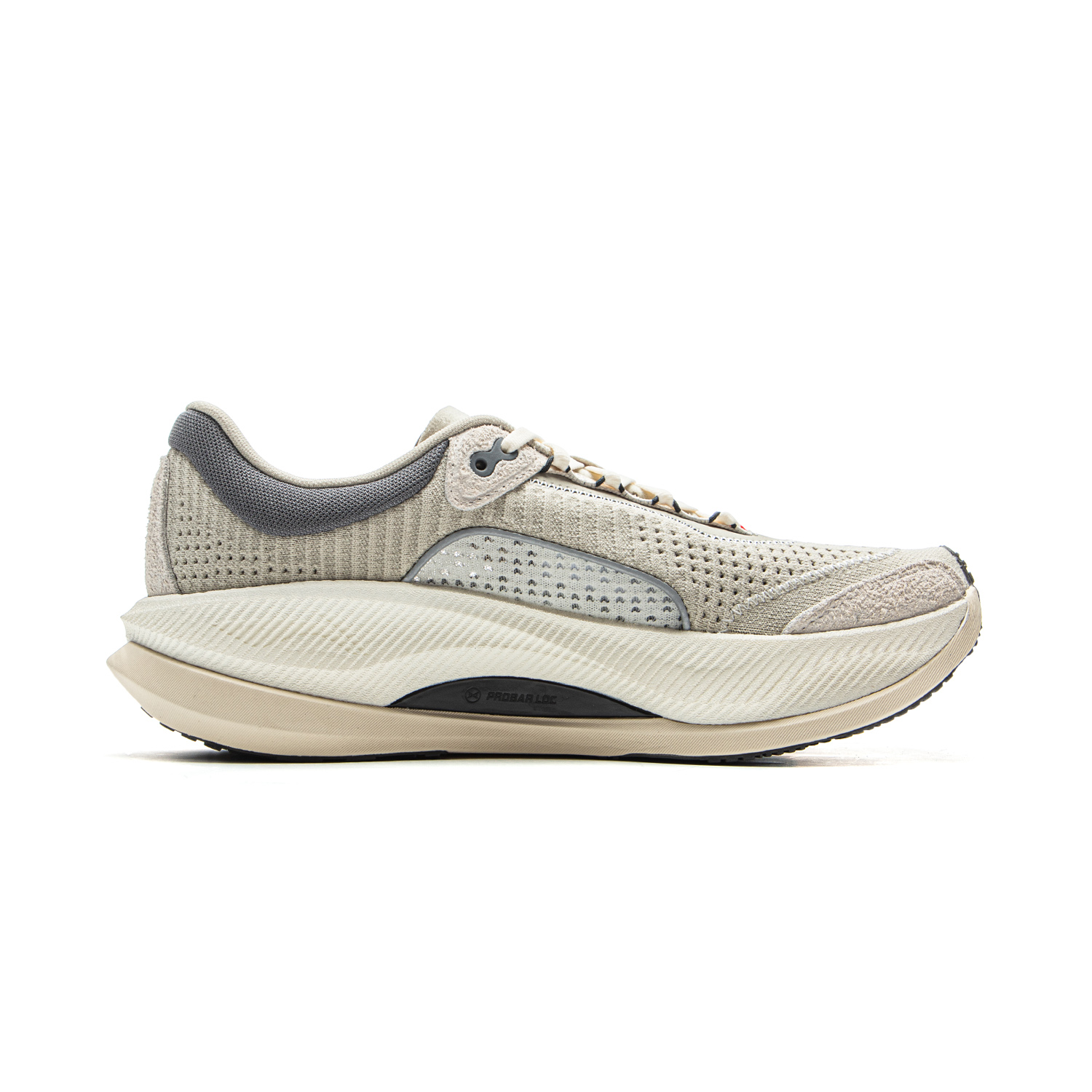 Li Ning Cushioning Reflective Rebound Low top Casual Running Shoes Men’s White Gray