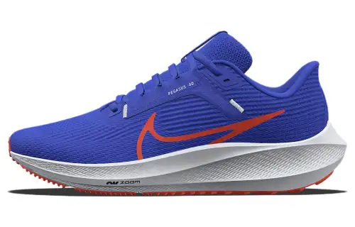 Nike Air Zoom Pegasus 40 Athleisure Slip Resistant Abrasion Resistant Low top Running Shoes Men's Blue
