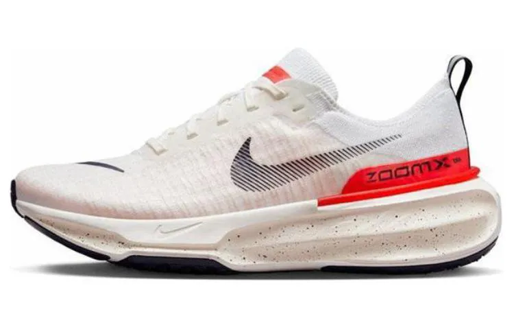 Nike Invincible 3 Support Breathable Low top Casual Training Running Shoes Men's White Red