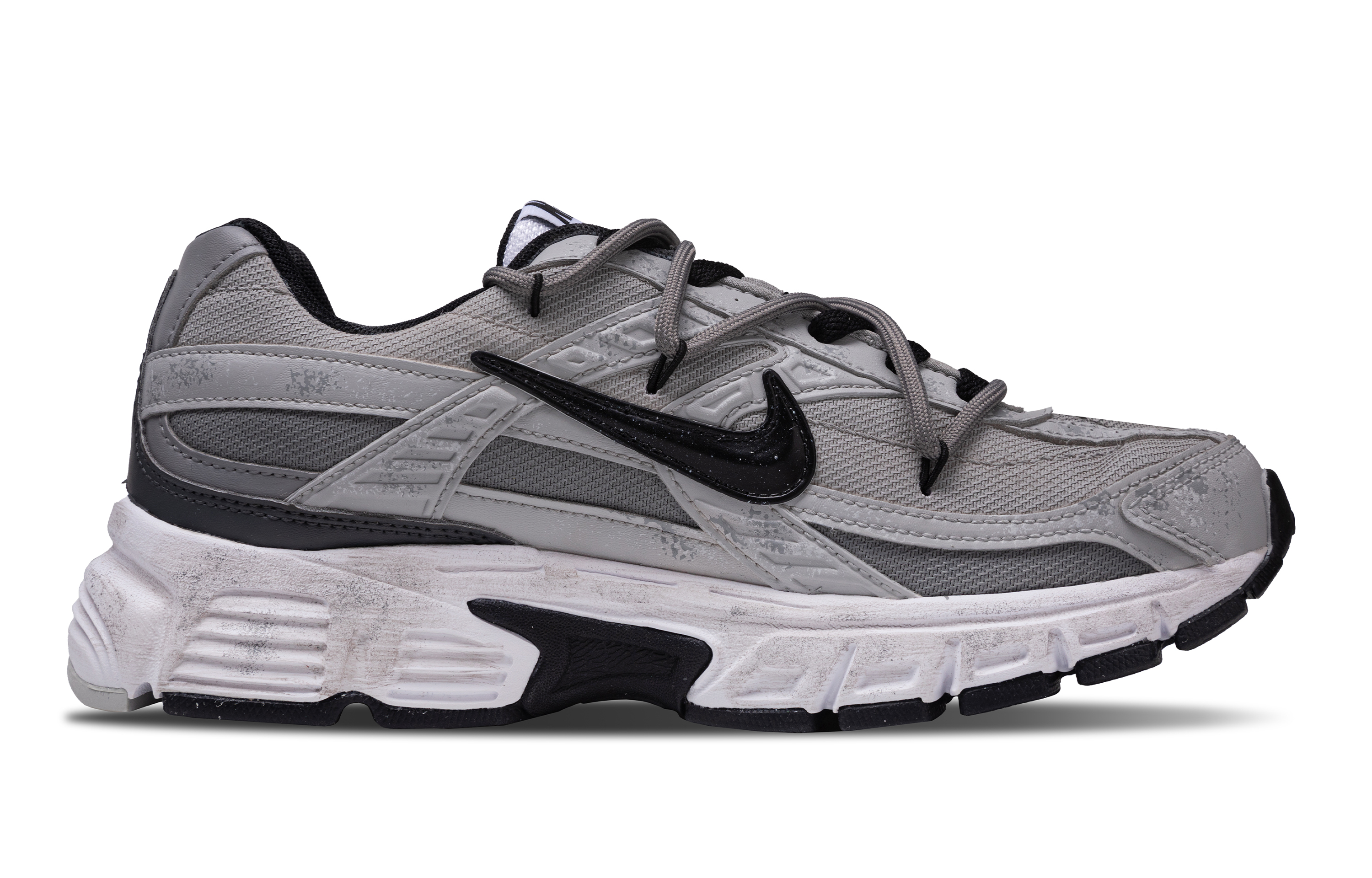 Nike Initiator Abrasion Resistant Low top Running Shoes Men’s Gray White