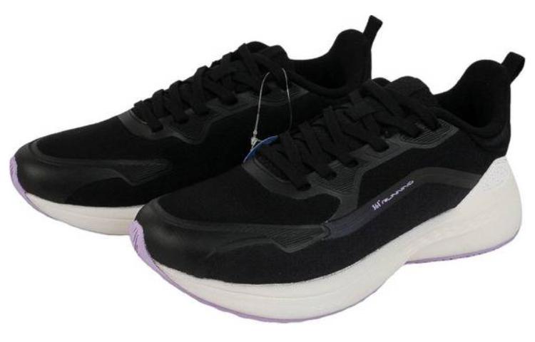 361° Cushioning, Wear Resistant Low top Running Shoes Women’s Black White