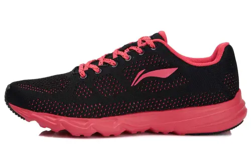 Li Ning Super Light 13 Running Shoes Women's Low Top Black/Red