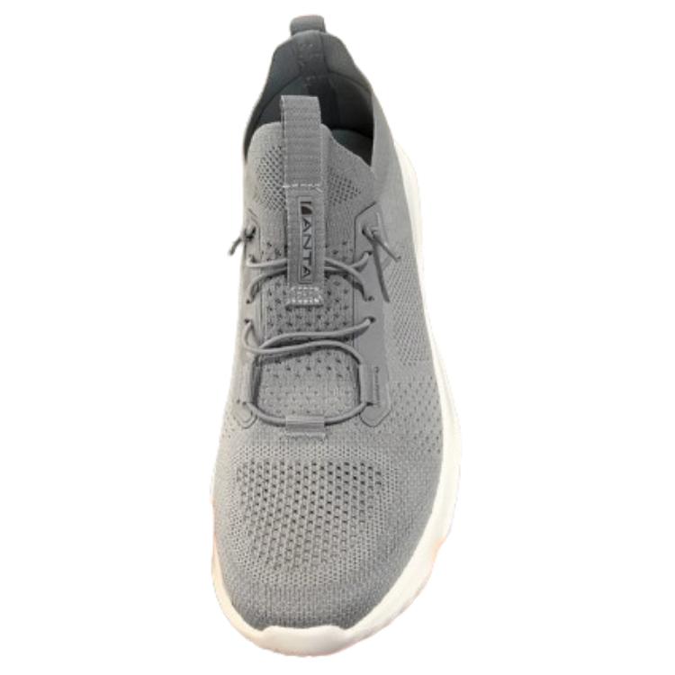 Anta Cushioning Slip Resistant Abrasion Resistant Low top Training Running Shoes Men’s Gray