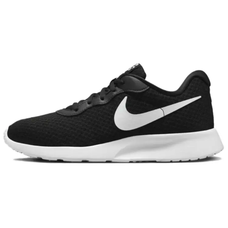 Nike Tanjun EasyOn Breathable Low top Casual Running Shoes Unisex Black