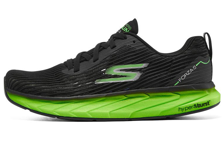 Skechers Go Run ‘Black Neon Green’