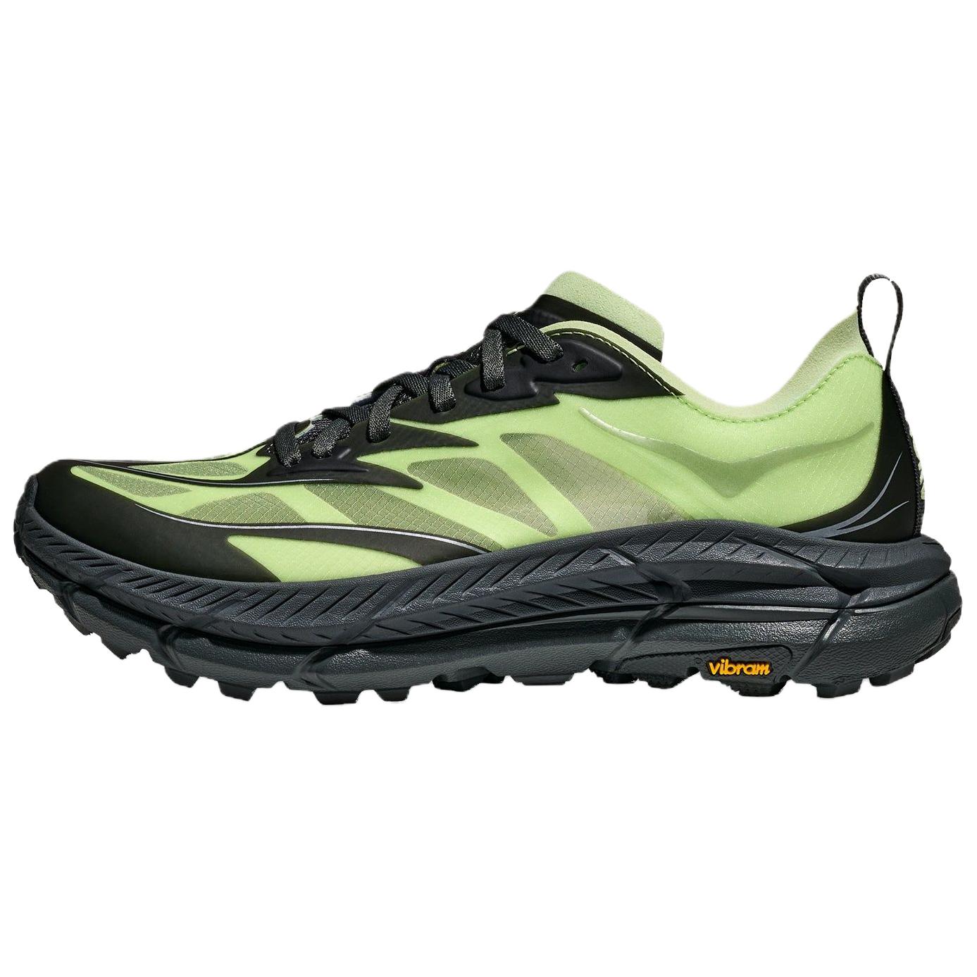 Кроссовки HOKA HOKA ONE ONE Mafate Speed 4 Lite (черно-зеленые)
