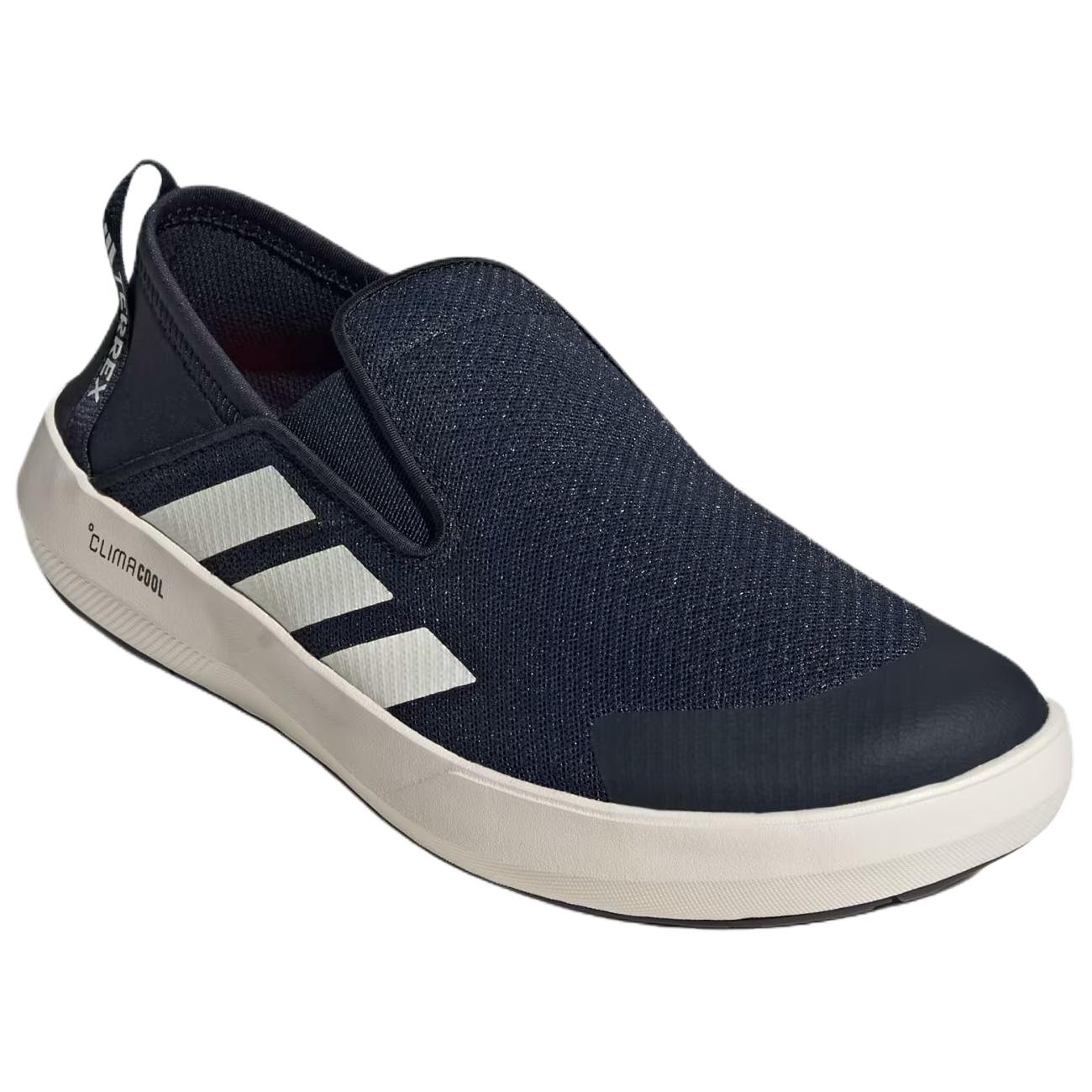 Terrex Boat Adidas Slip-On ‘Legend Ink Chalk White Semi Impact Orange’