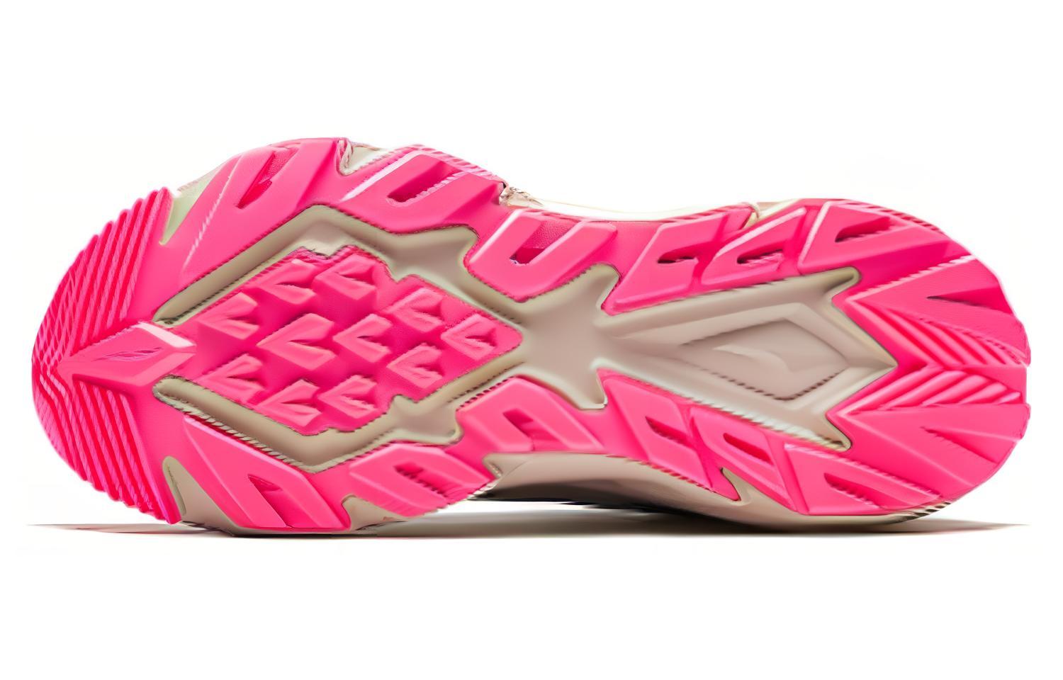 Anta Comfortable Slip Resistant Abrasion Resistant Low top Running Shoes Women’s White Gray Pink