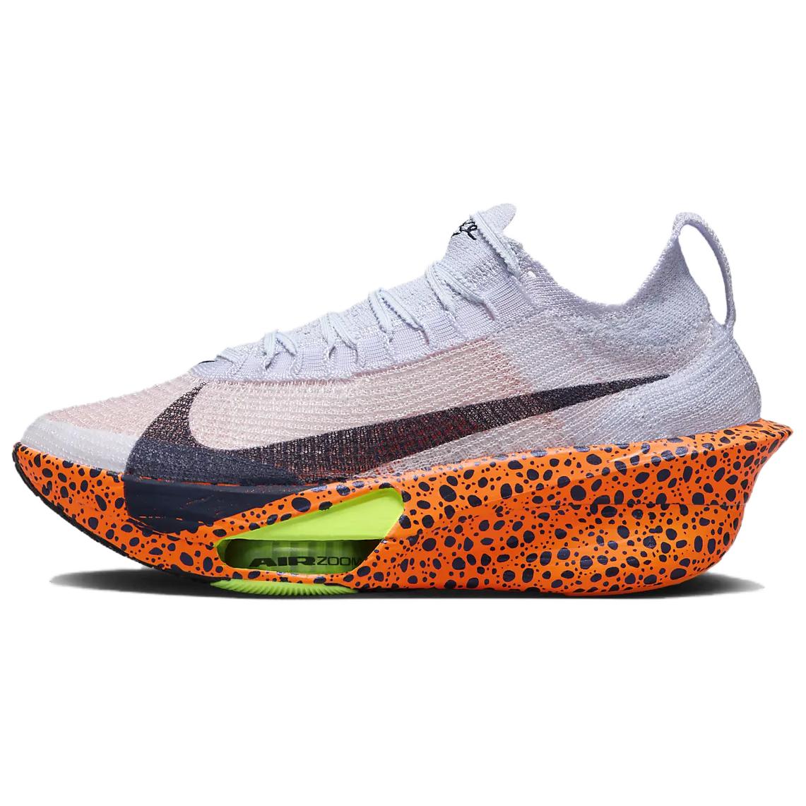 Nike Air Zoom Alphafly Next% 3 Electric Running Shoes Women’s Low Top White Orange