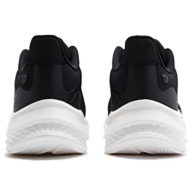 361° Cushioning Slip Resistant Breathable Low top Casual Sprint Running Shoes Men’s Black White