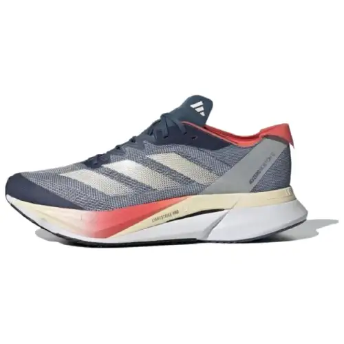Adidas Adizero Boston 12 Boston Marathon Preloved Ink Wonder White Preloved Scarlet