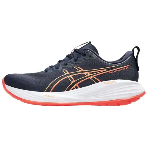 Asics Gel Cumulus 27 Soft And Comfortable Low top Running Shoes Men's Blue