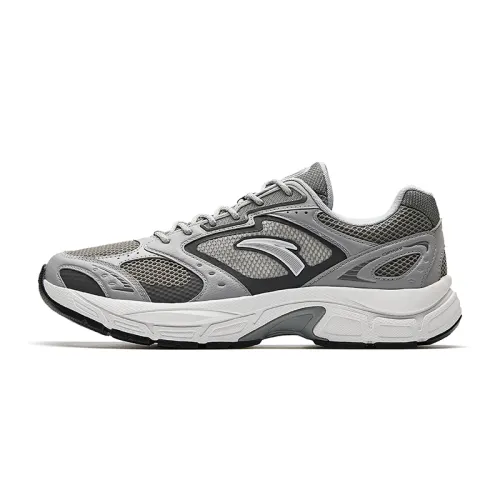 Anta Slip Resistant And Breathable Low top Casual Shoes Men's Gray