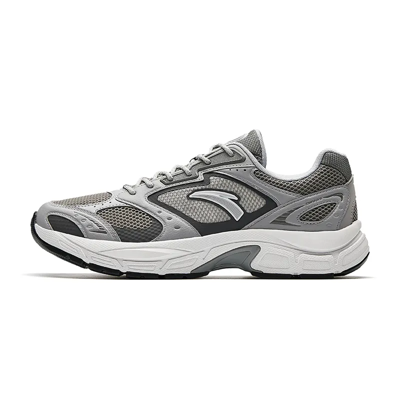 Anta Slip Resistant And Breathable Low top Casual Shoes Men's Gray