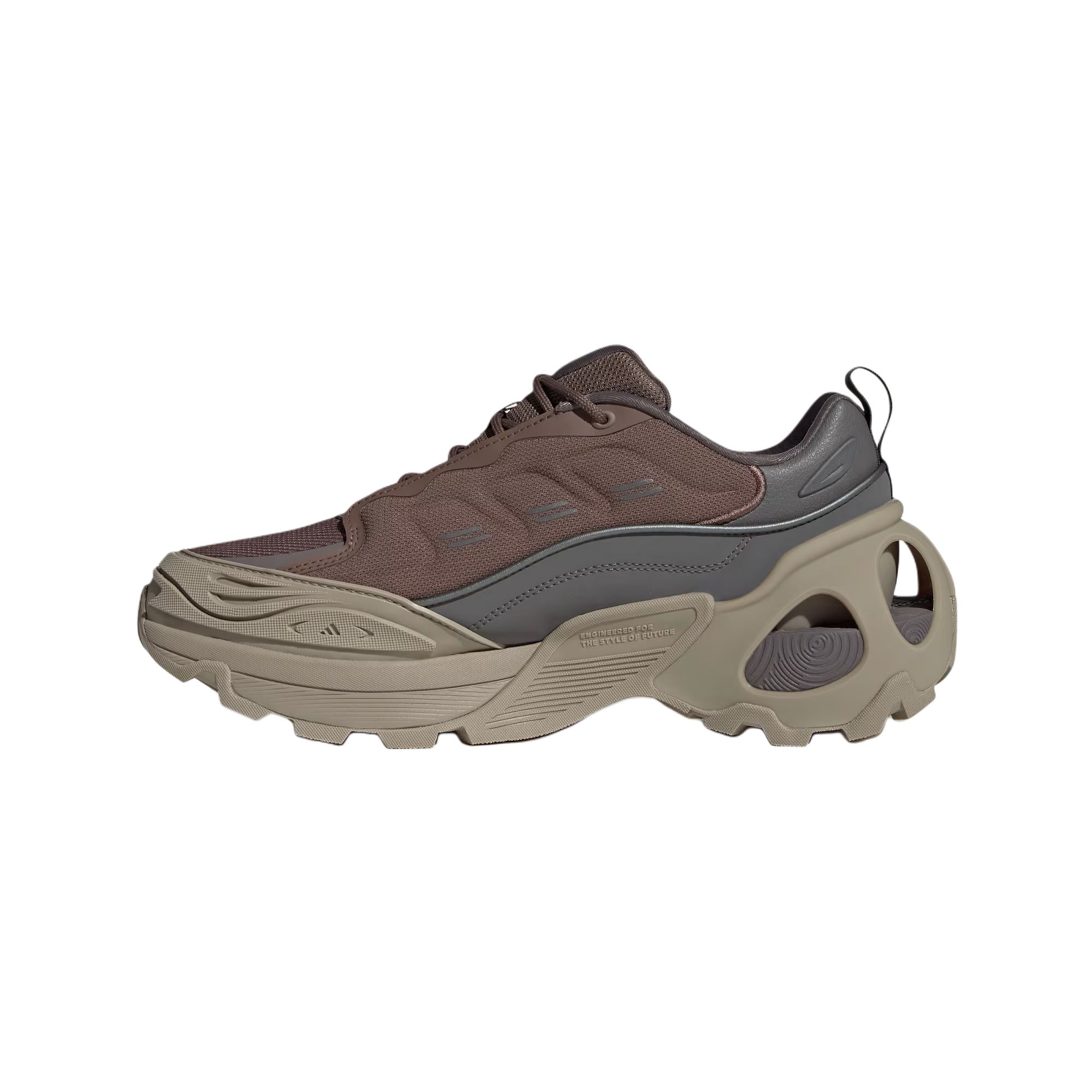 Adidas Slip Resistant Abrasion Resistant Low top Casual Running Shoes Unisex Brown