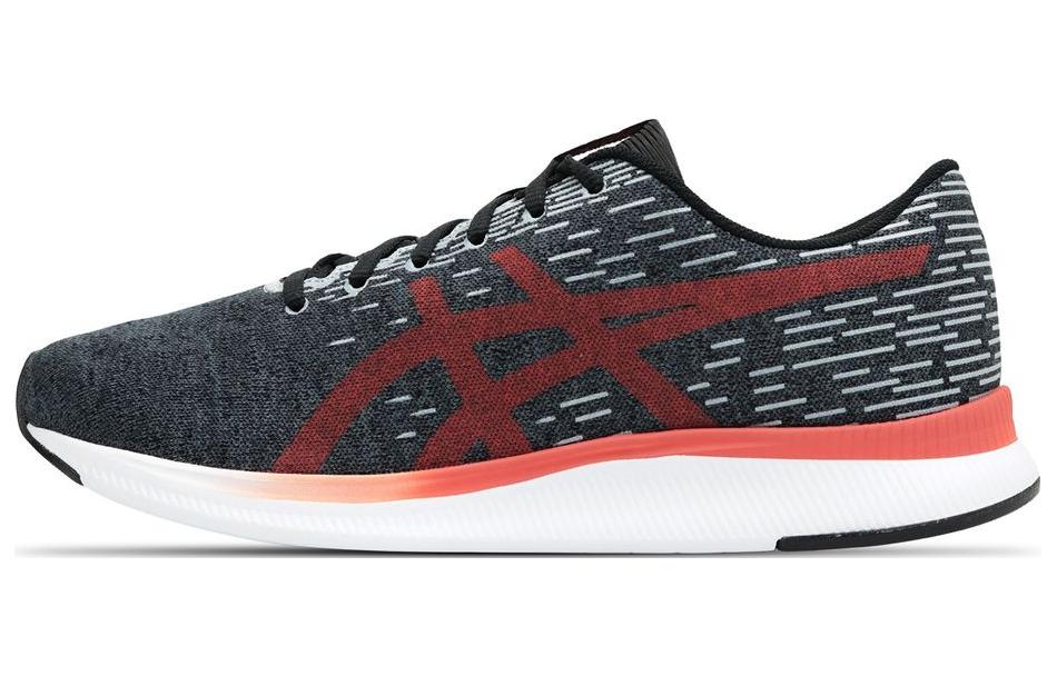 Asics Streetwise Abrasion Resistant Breathable Low top Running Shoes Gray Red