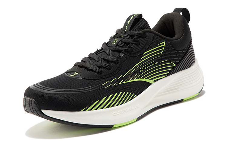 361° Feather Running Shoes Men’s Black Green