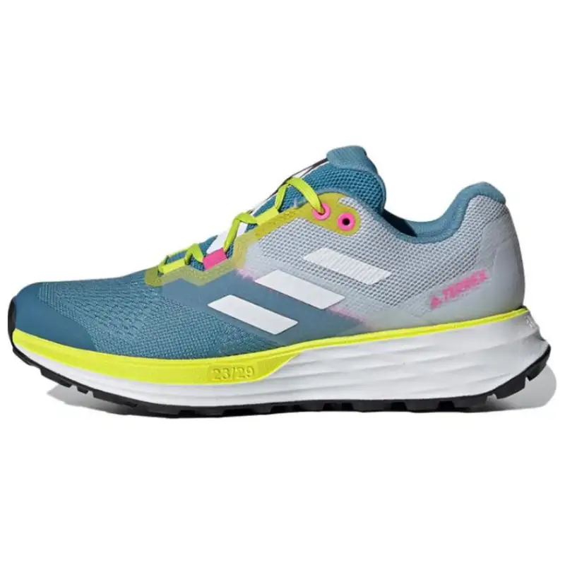 Adidas Wmns Terrex Two Flow Trail 'Hazy Blue Acid Yellow' Women's