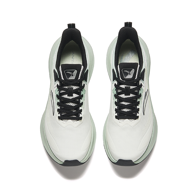 Anta Slip Resistant Abrasion Resistant Low top Running Shoes Men’s White Green Black