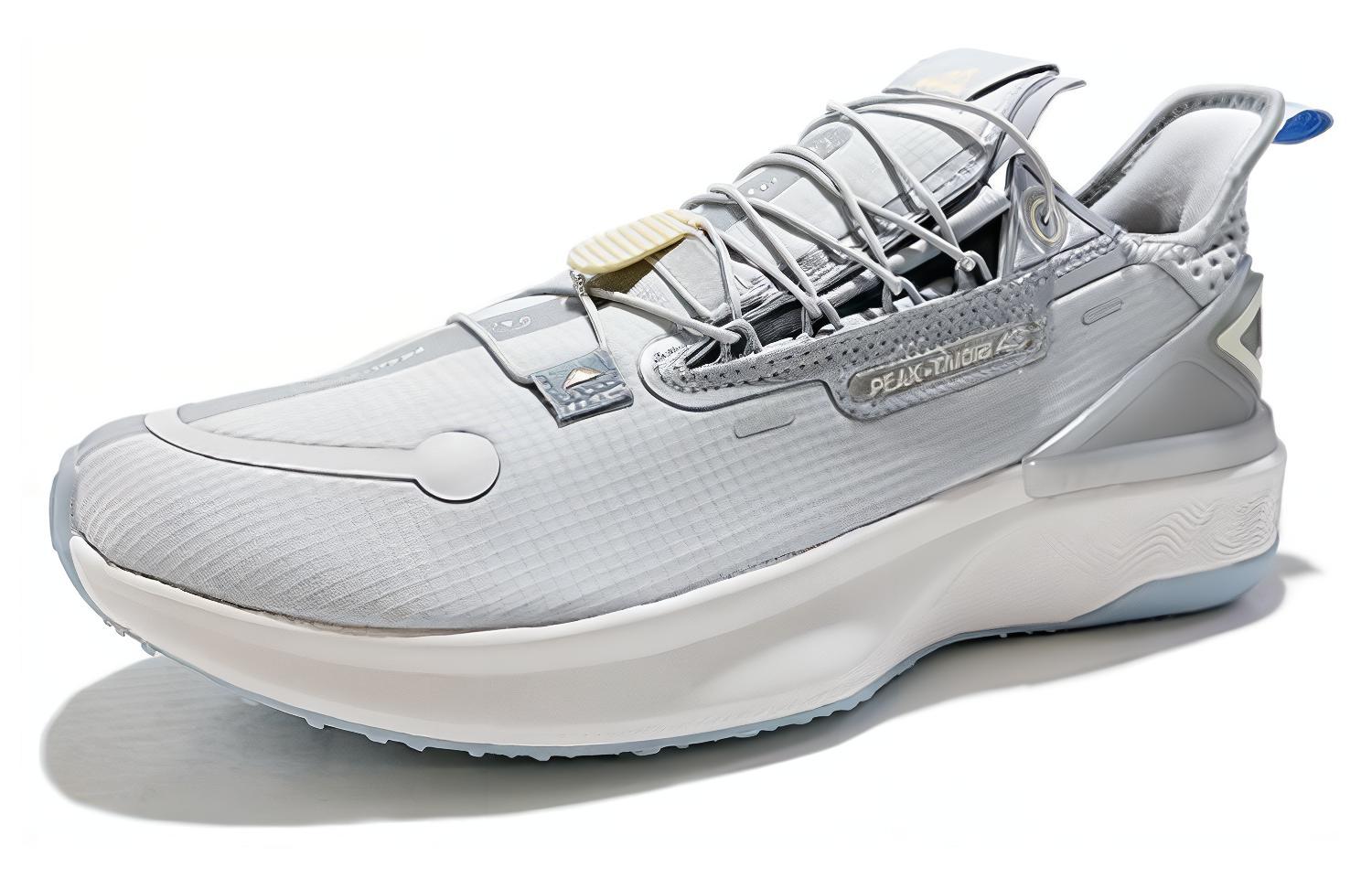 PEAK State Pole 4.0 Cushioning Slip Resistant Abrasion Resistant Low top Running Shoes Men’s Ice Gray