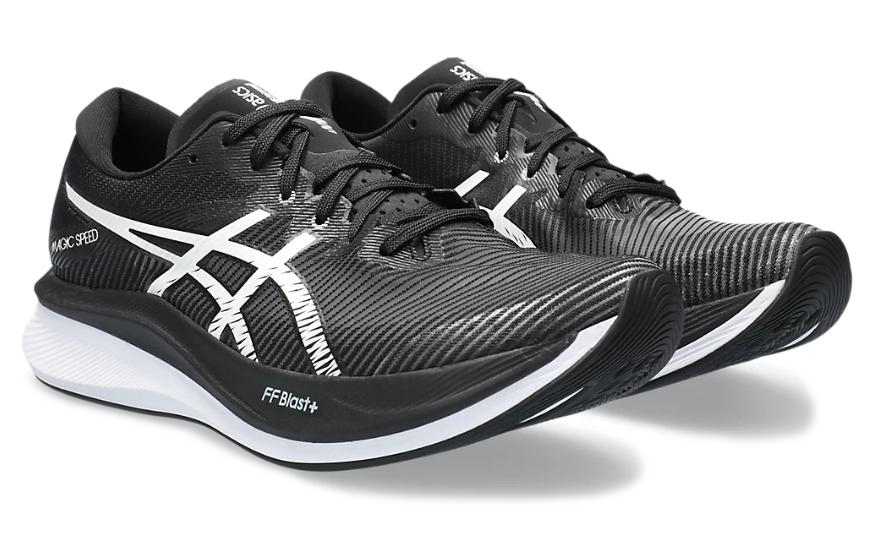 Мужские кроссовки ASICS ASICS Magic Speed 3.0 (черно-белые) — фото 3
