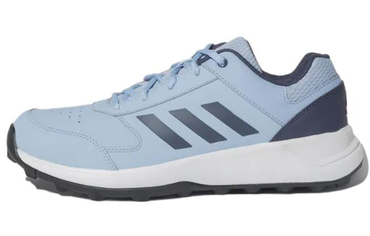 Adidas Wind Chaser Comfortable Leather Slip Resistant Abrasion Resistant Low top Running Shoes Men's Sky Blue