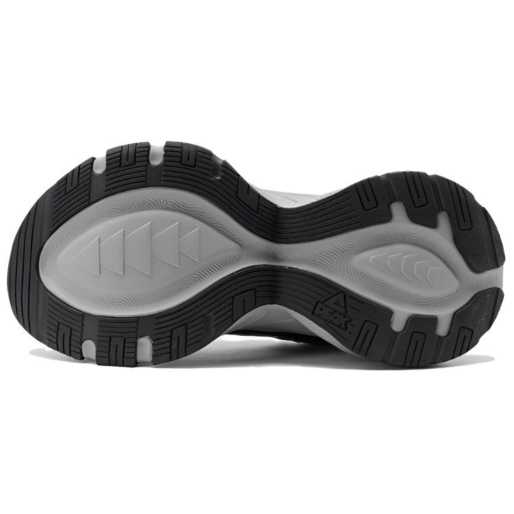 PEAK Cushioning Slip Resistant Rebound Low top Casual Running Shoes Unisex Black Coffee Brown